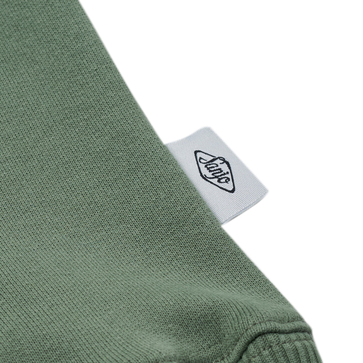 Sanjo Wild Flowers Hoodie // Khaki