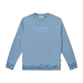 Sanjo Retro Sportswear Mono Sweater // Sky