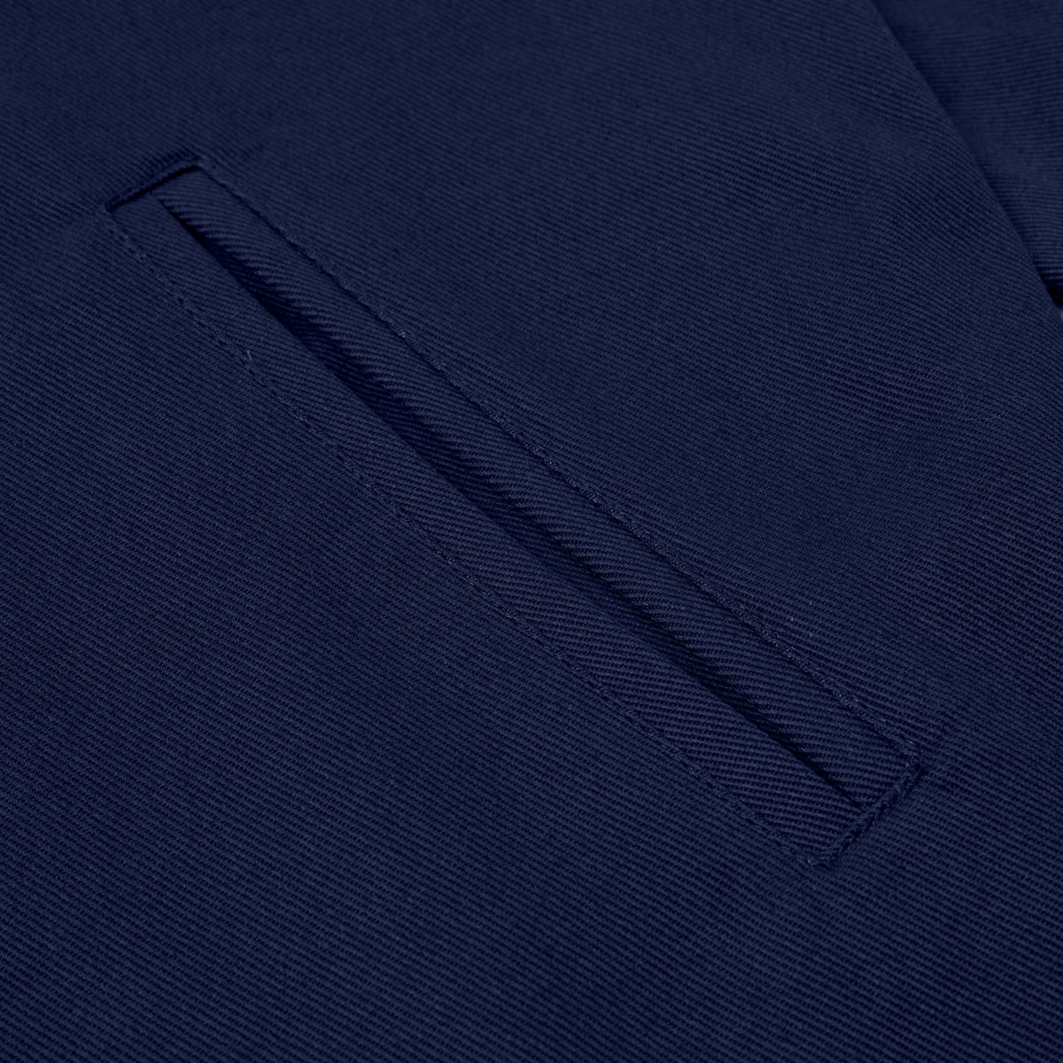 Sanjo Washed Contrast Retro Coat // Azul