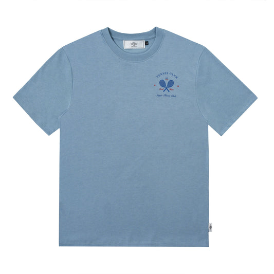 Sanjo Tennis Club T-shirt V2 // Sky