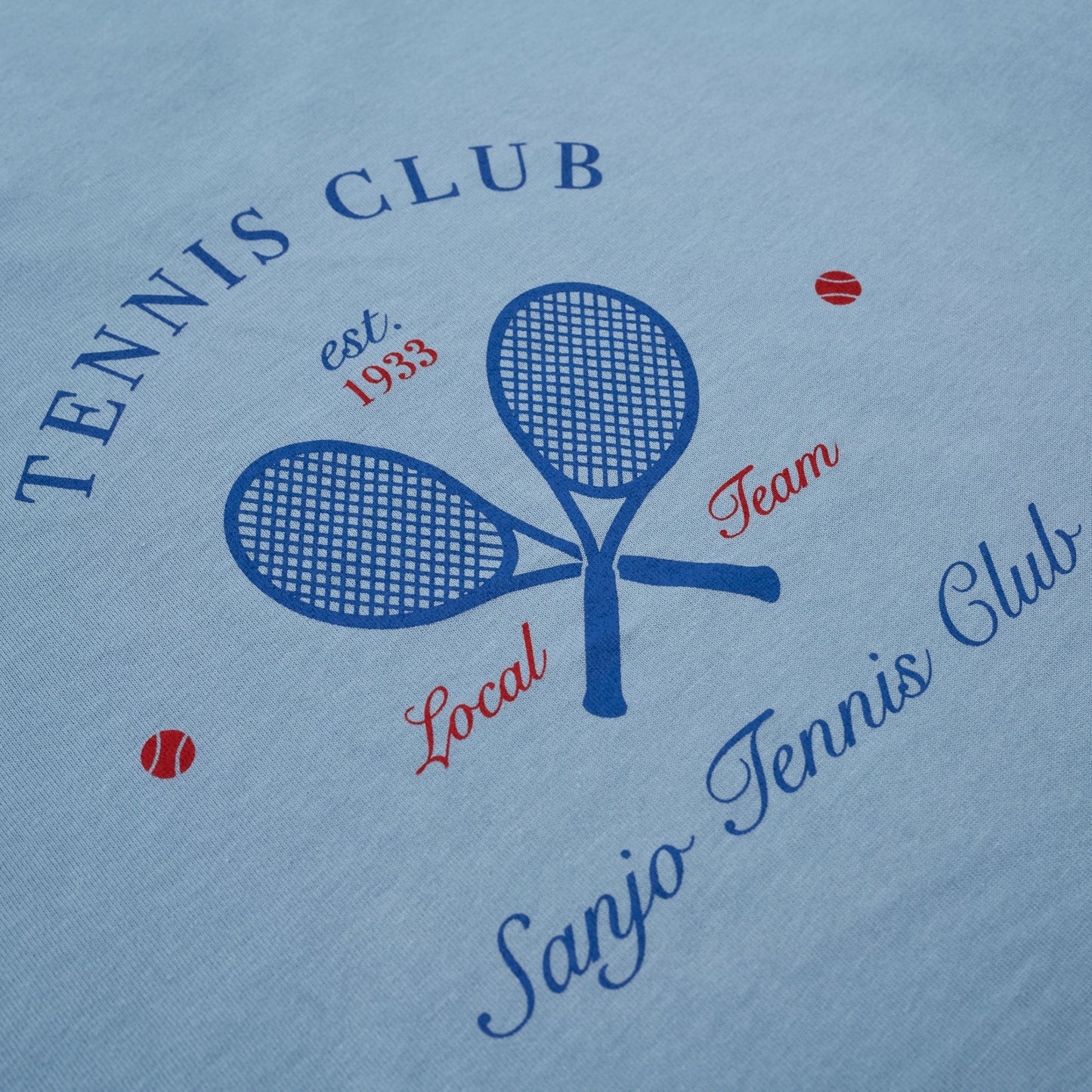 Sanjo Tennis Club T-shirt V2 // Sky