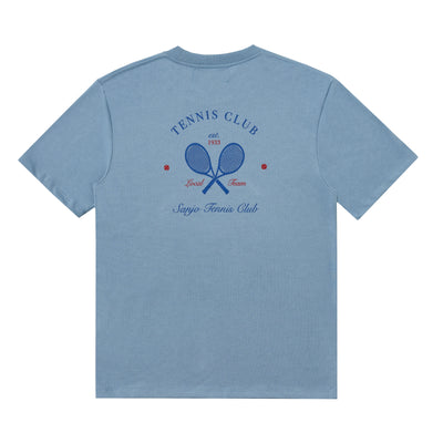 Sanjo Tennis Club T-shirt V2 // Sky