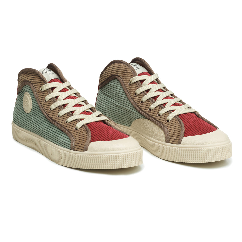 Sanjo K100 Bombazine // Moss Multicolor