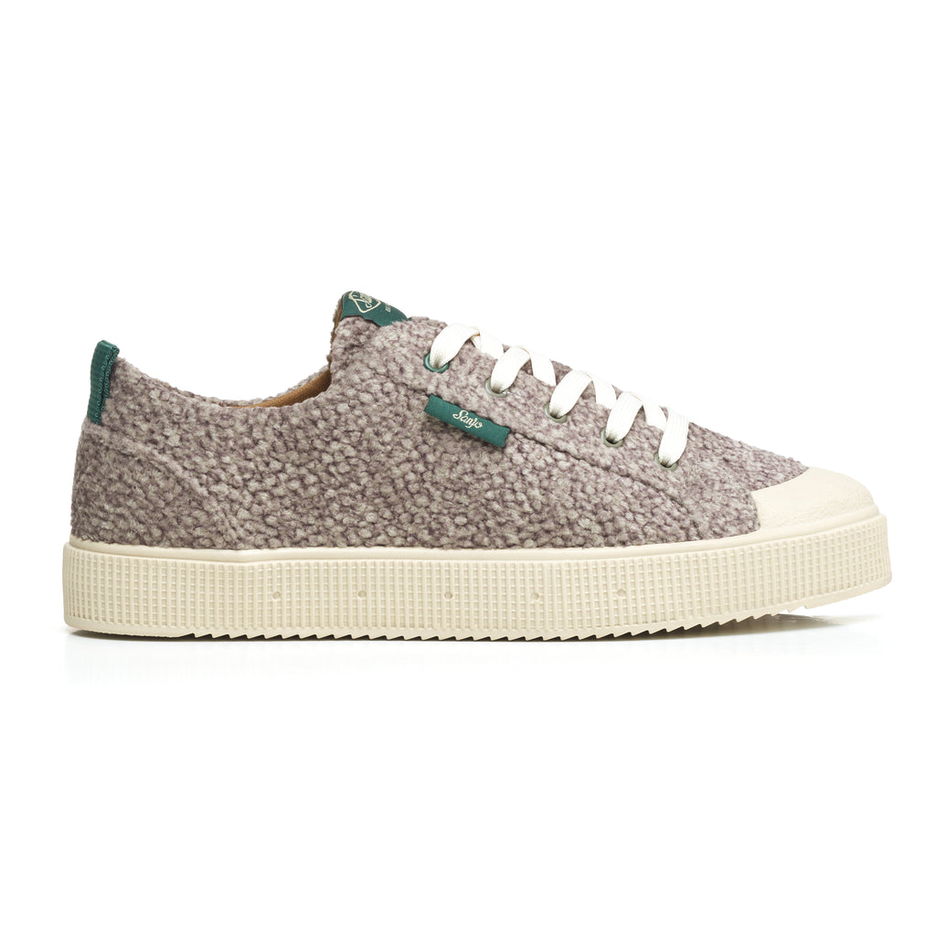 Sanjo K230 Wool Cloud // Zedernholz