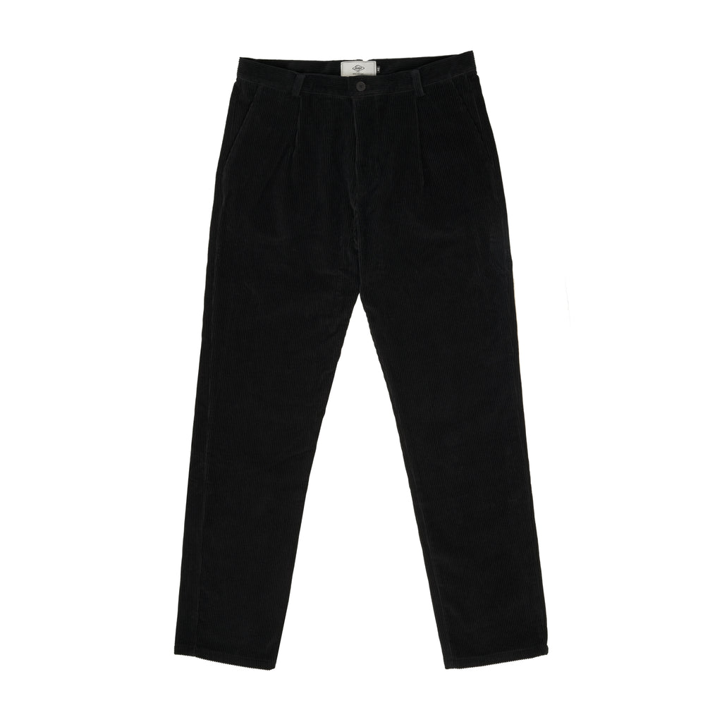 Sanjo Relaxed Bombazine Trousers // Preto