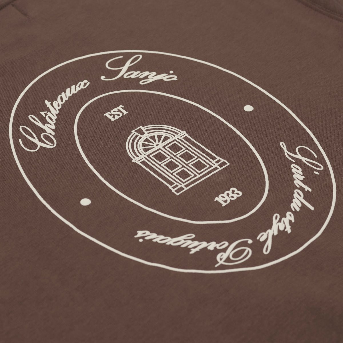 Sanjo Châteaux Sweater // Brown