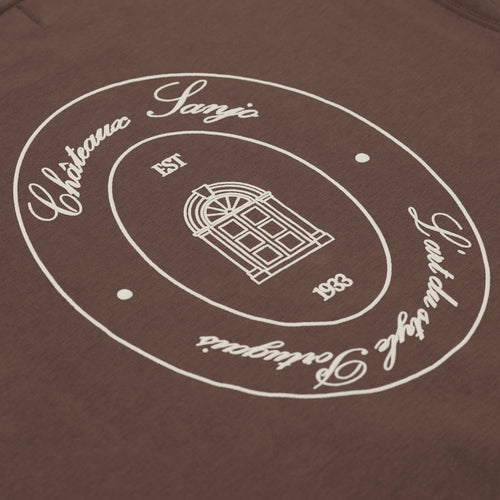Sanjo Châteaux Sweater // Brown