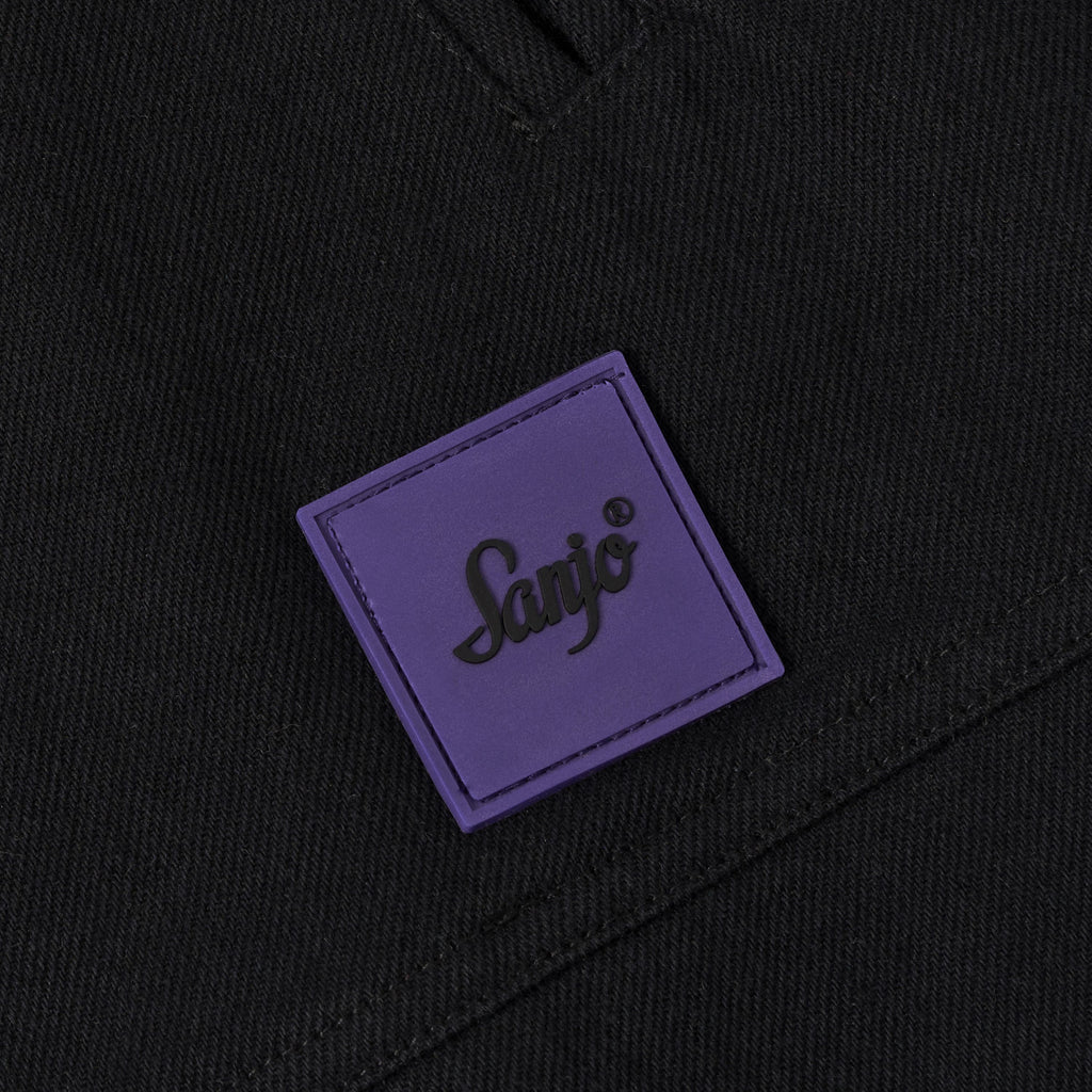 Abrigo con botones Sanjo // Negro