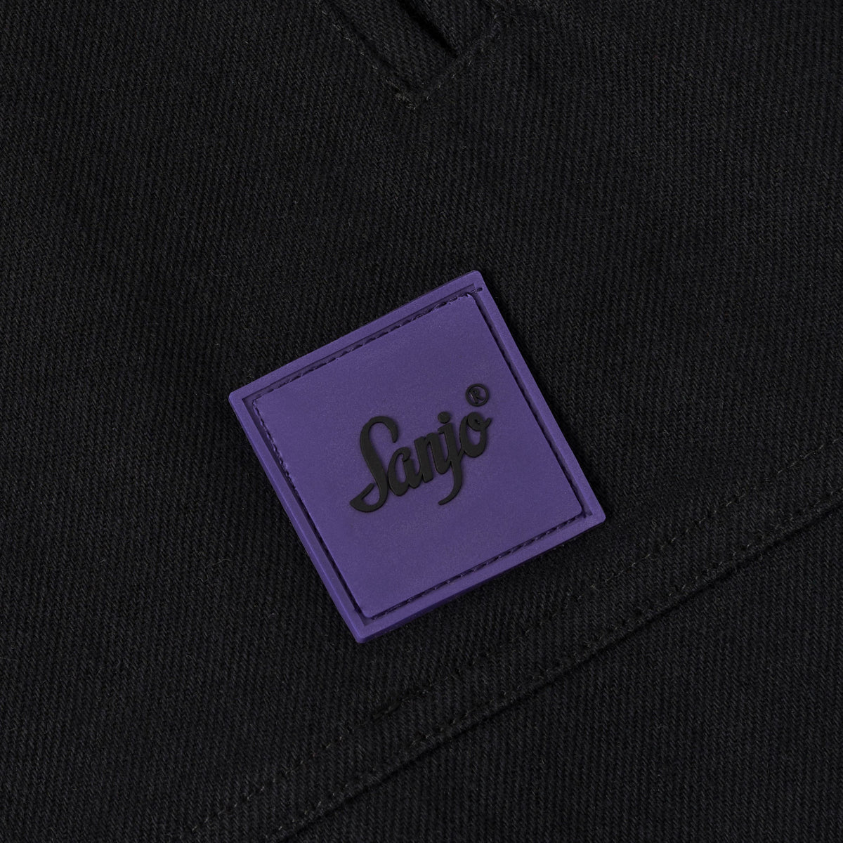 Abrigo con botones Sanjo // Negro