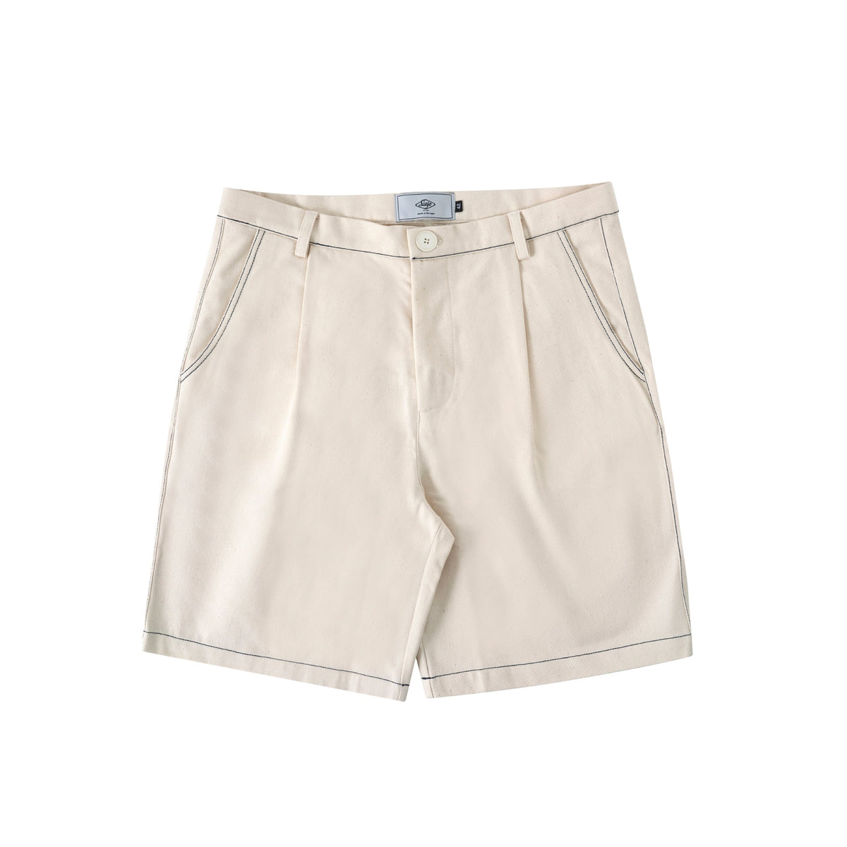 Shorts de trabajo en contraste Sanjo // Crudo
