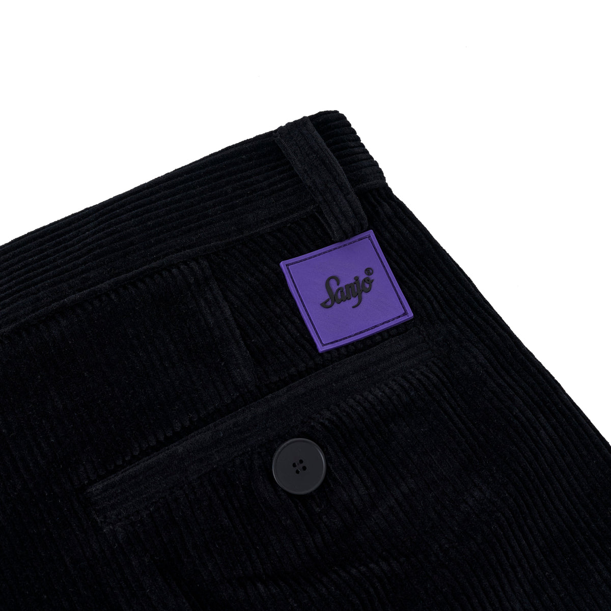 Shorts Boxy De Pana Sanjo // Negro