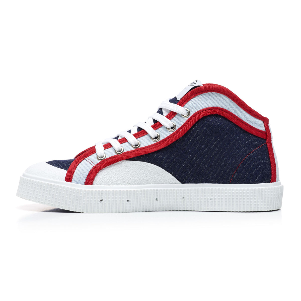 Sanjo K100 // Denim & Vermelho