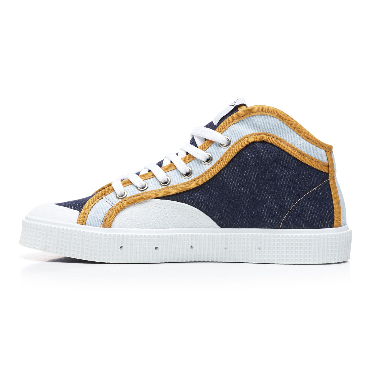Sanjo K100 // Denim & Amarelo