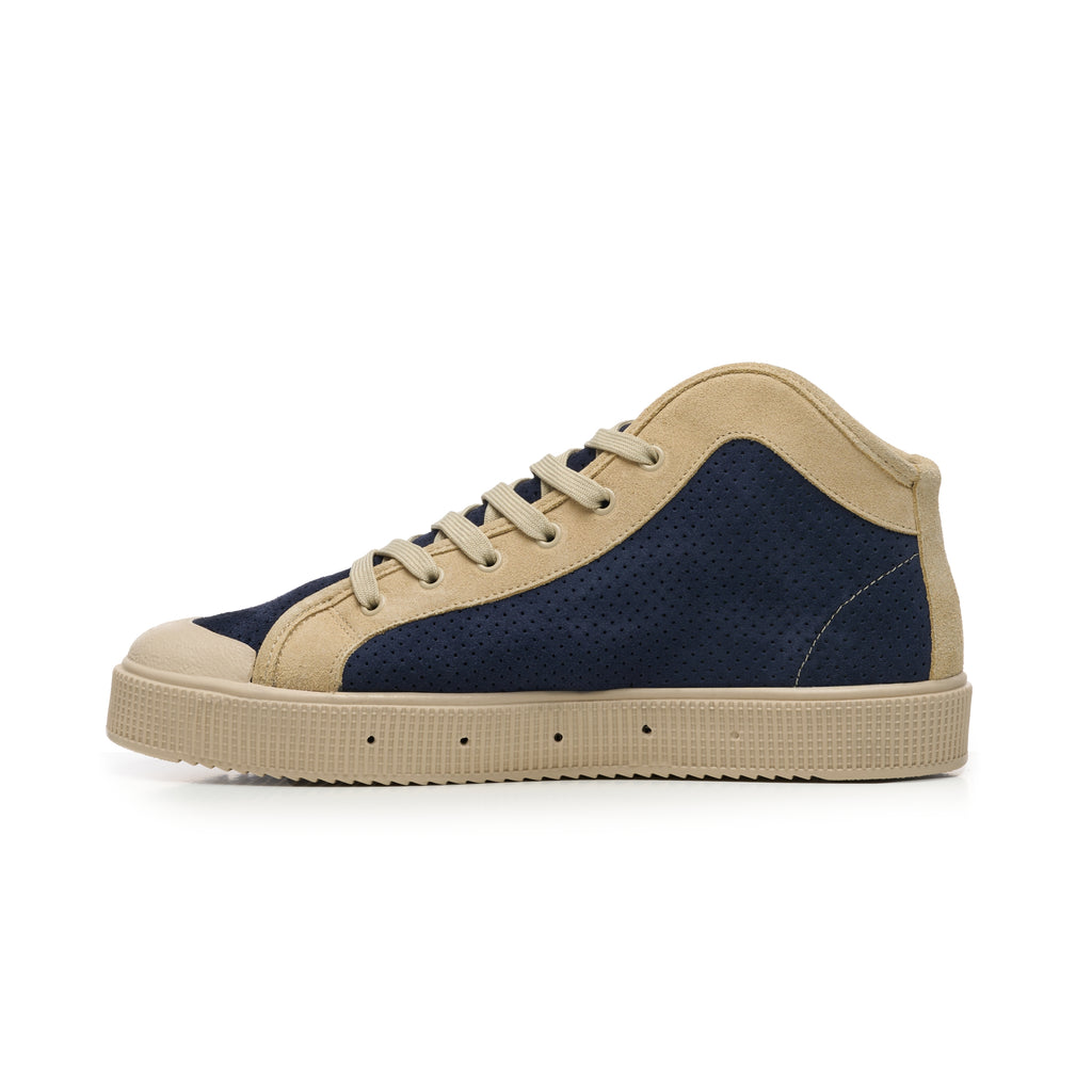 Sanjo K100 OG Air punteado // Azul marino
