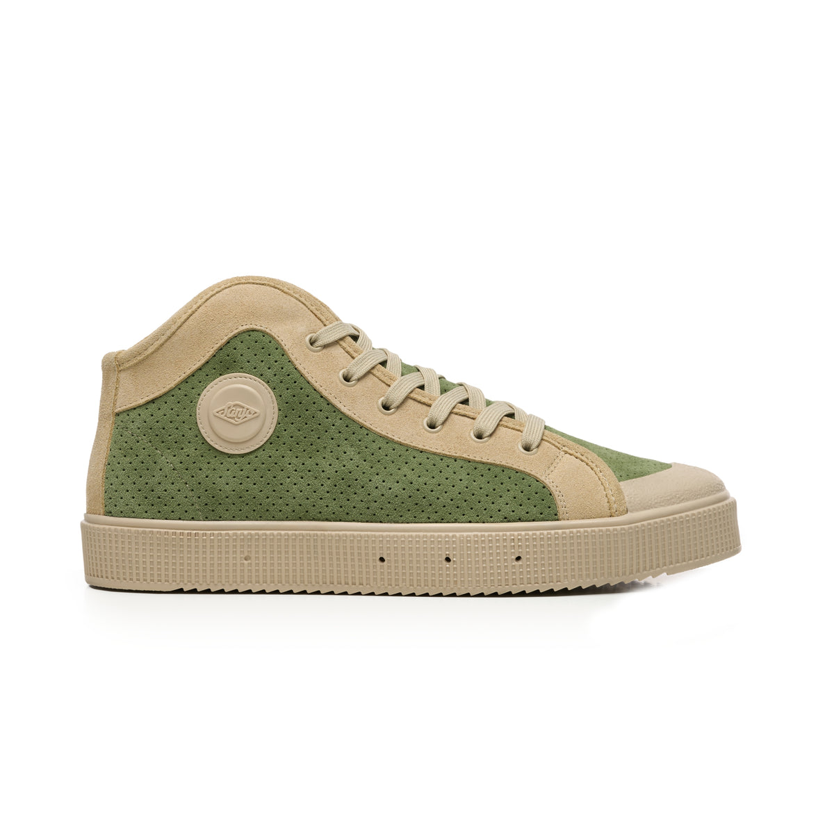 Sanjo K100 OG Air Dotted // Moss