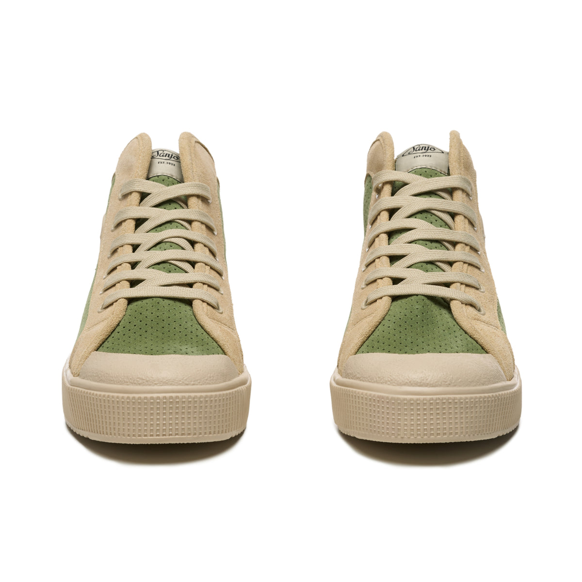 Sanjo K100 OG Air Dotted // Moss