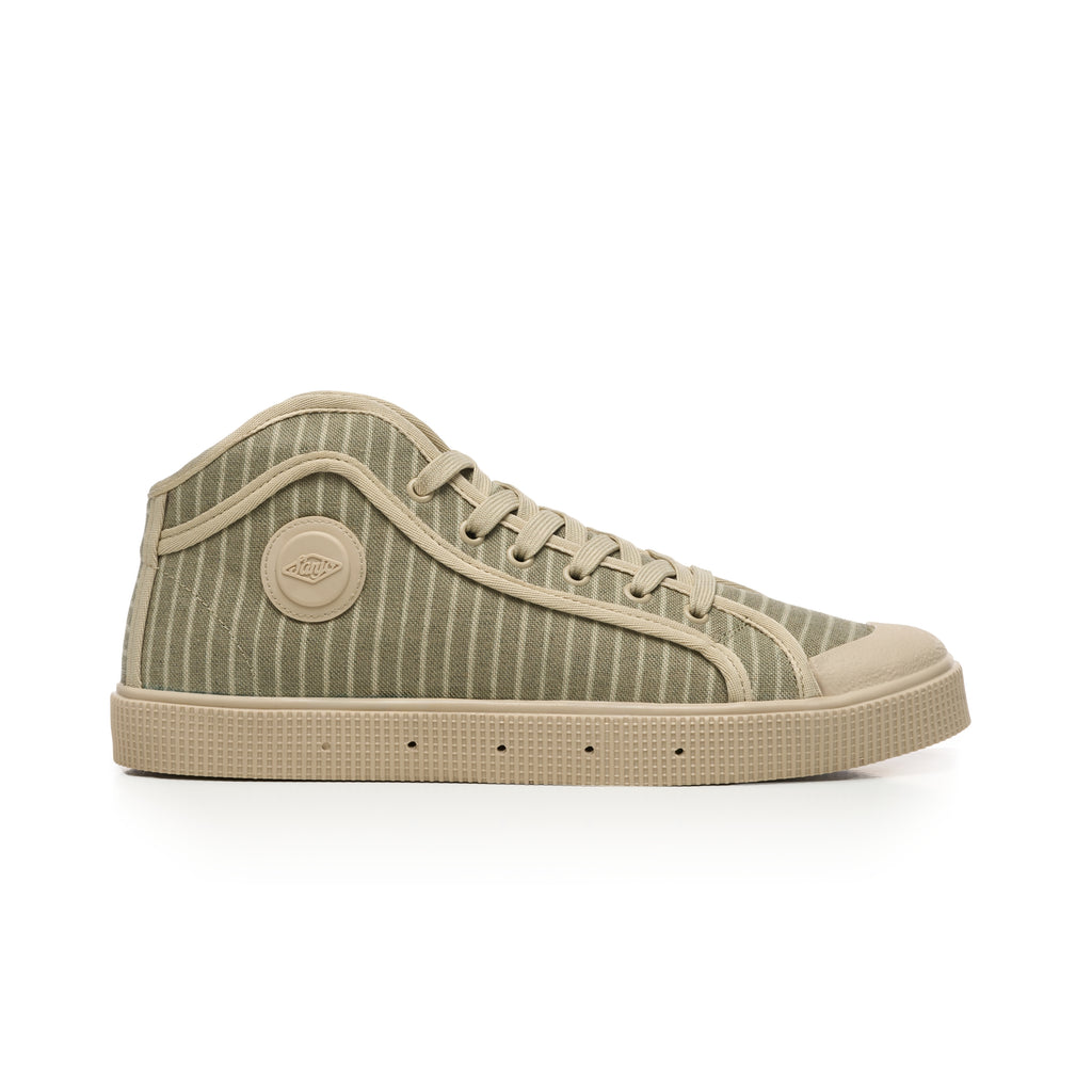 Sanjo K100 Pinstripe // Matcha