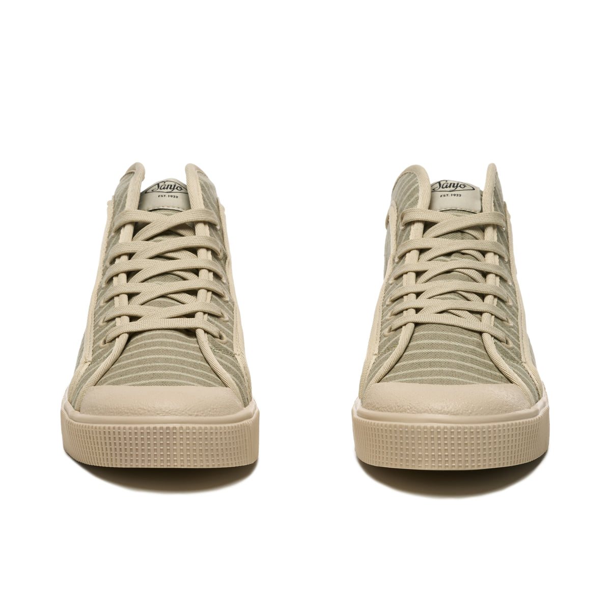 Sanjo K100 Pinstripe // Matcha