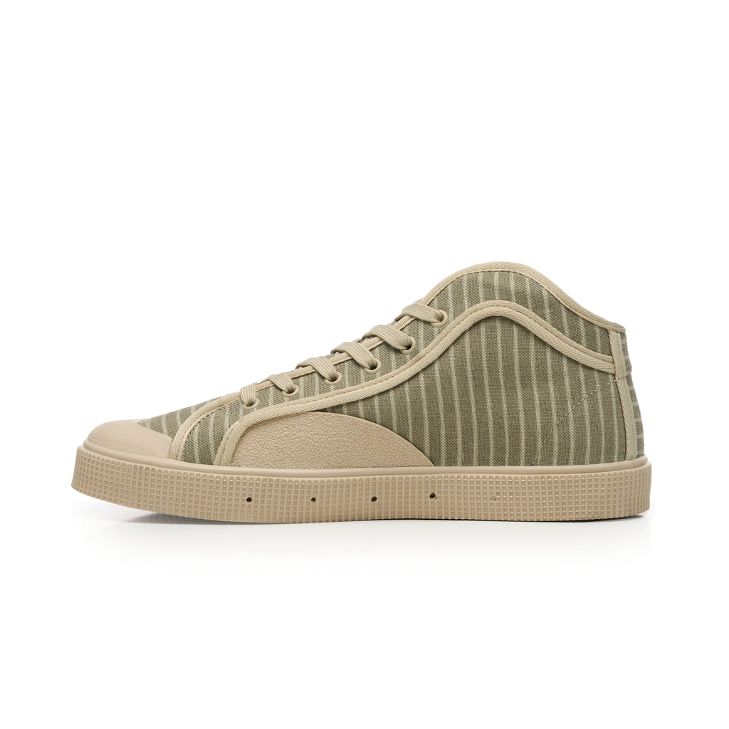 Sanjo K100 Pinstripe // Matcha