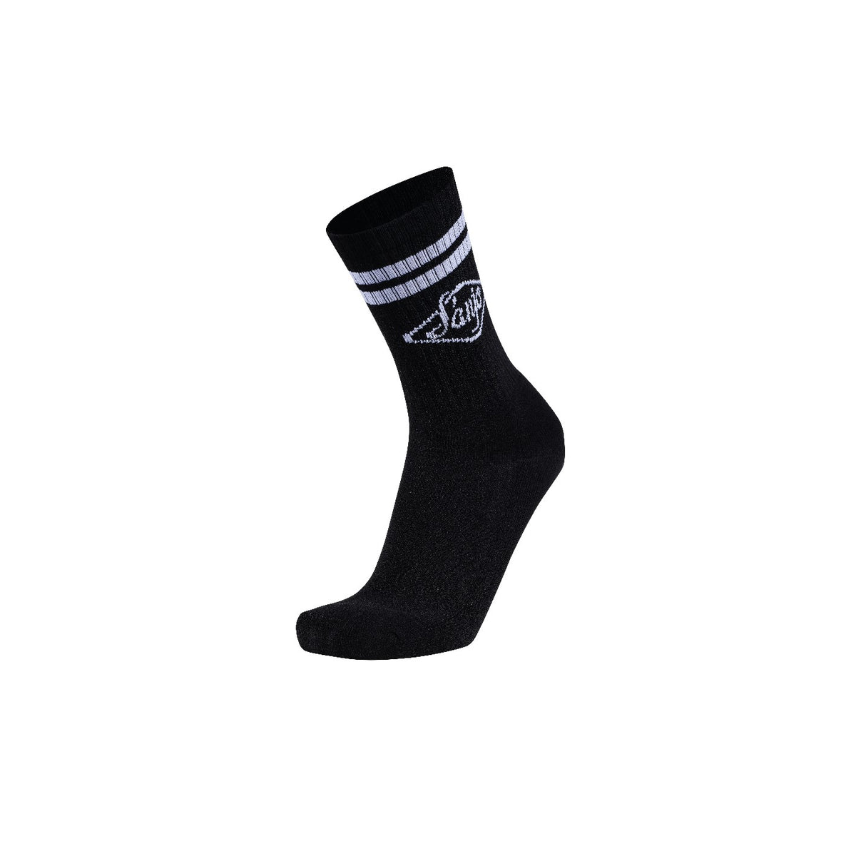 Sanjo Retro Socks // Black Logo