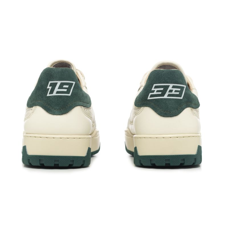 Sanjo BSK 33 Low // Branco x Verde