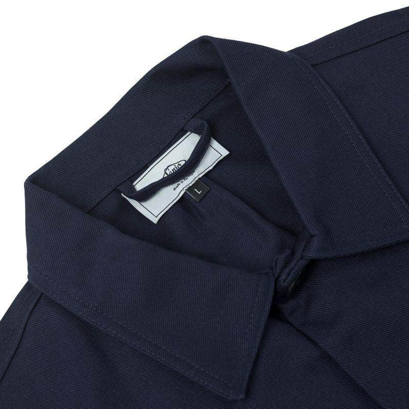 Sanjo Button Coat // Navy