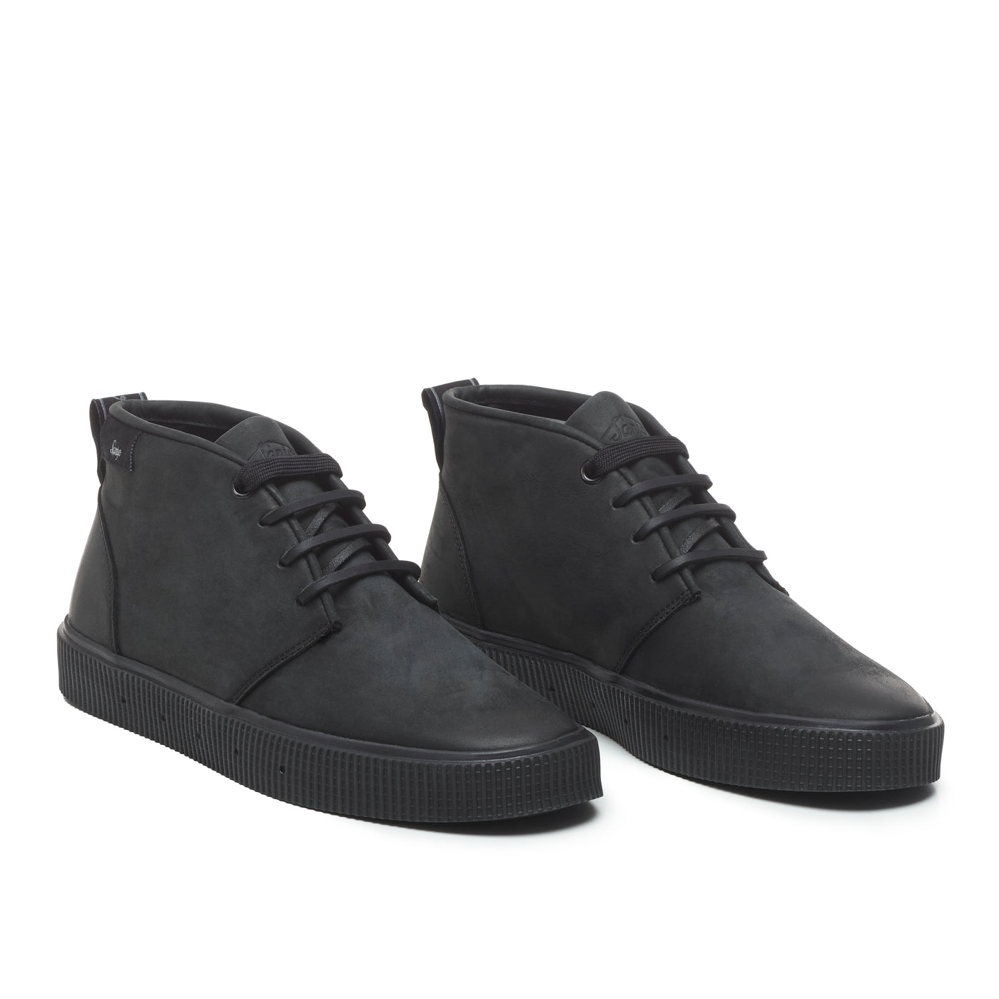 Sanjo Desert Leather // Black