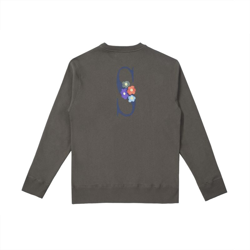 Sanjo Embroidery Nostalgia Sweat // Brown