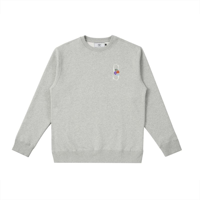 Sanjo Embroidery Nostalgia Sweat // Grey