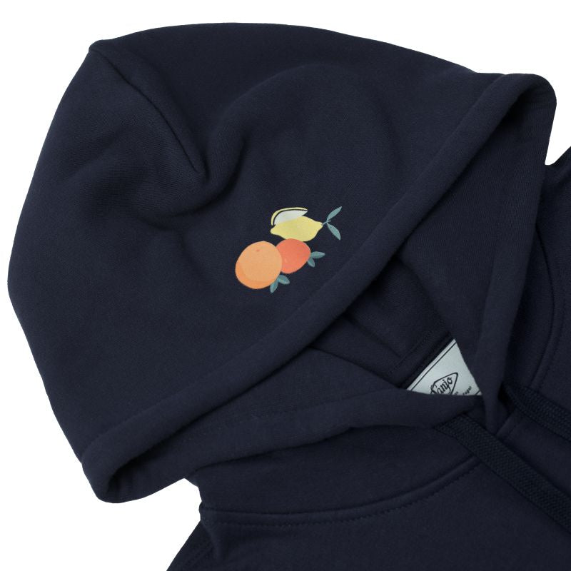 Sanjo Fruits Hoodie // Navy