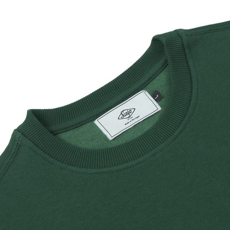 Sanjo K100 Patch Sweat // Grün