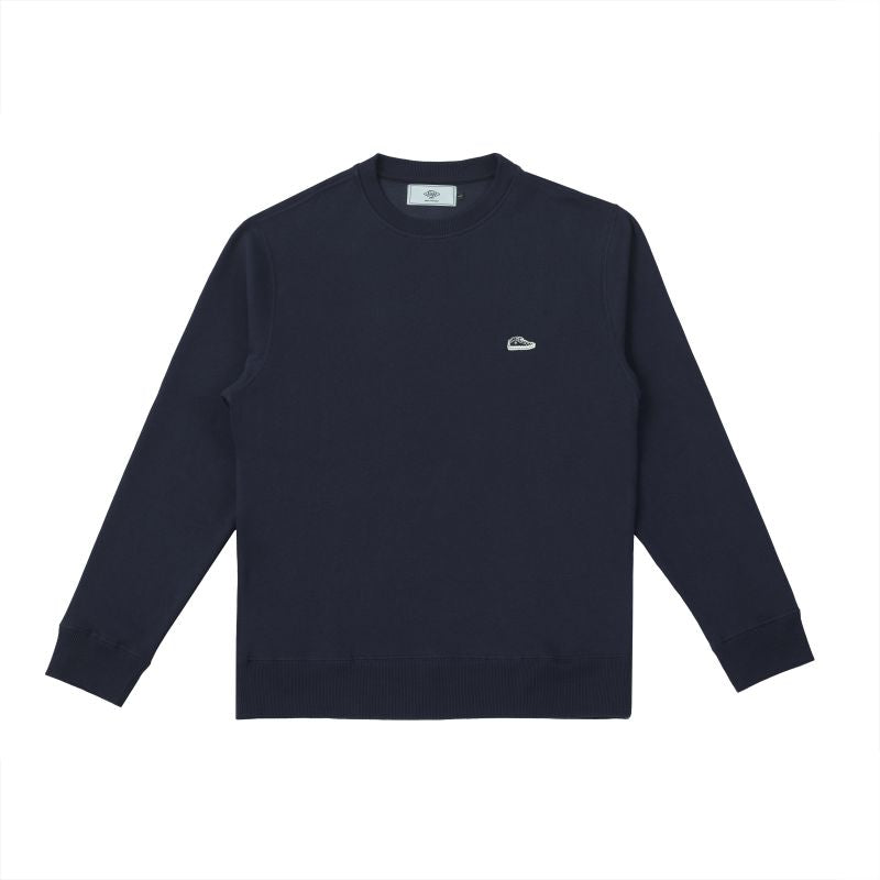 Sanjo K100 Patch Sweat // Marineblau