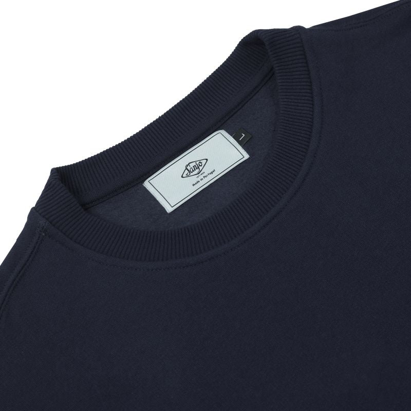 Sanjo K100 Patch Sweat // Marineblau