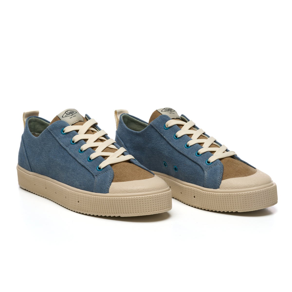 Sanjo K230 Washed // Ocean Colorbust