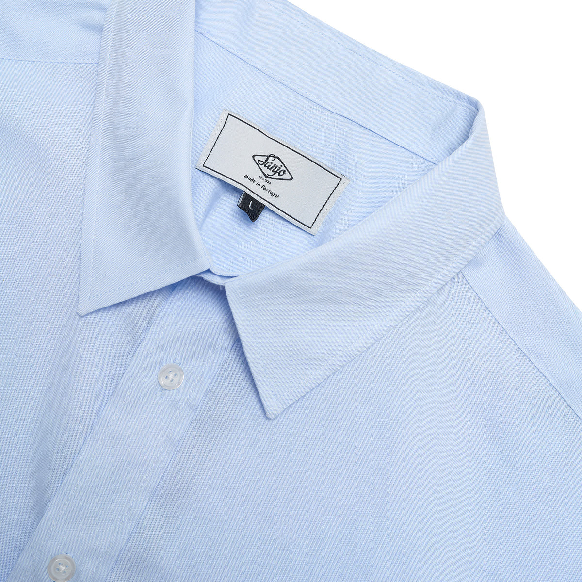 Camisa holgada Sanjo // Mezclilla clara