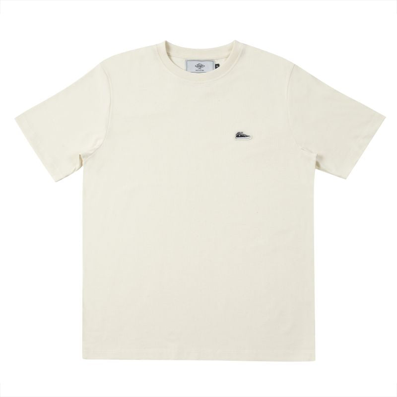 Camiseta clásica con parche Sanjo // Crudo