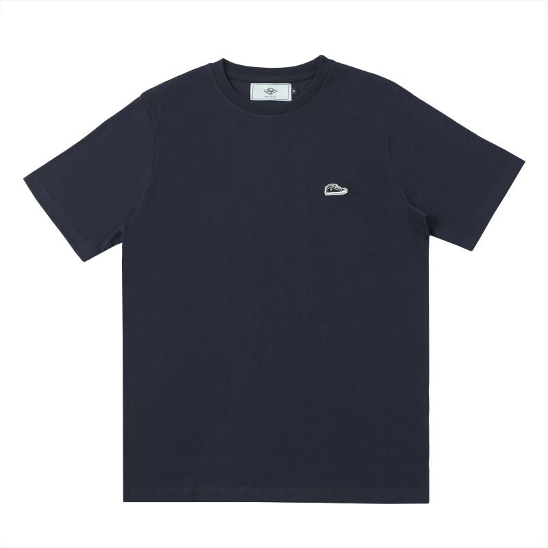 Camiseta clásica con parche Sanjo // Azul marino