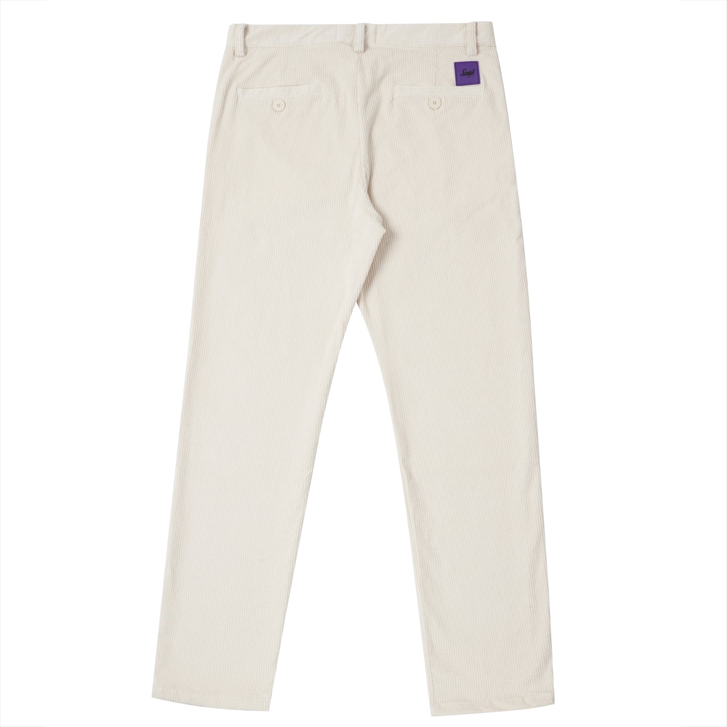 Sanjo Relaxed Corduroy Trousers // Ecru