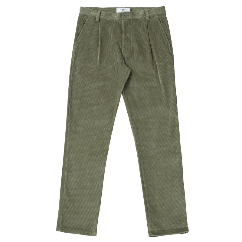 Pantalones relajados de pana Sanjo // Verde