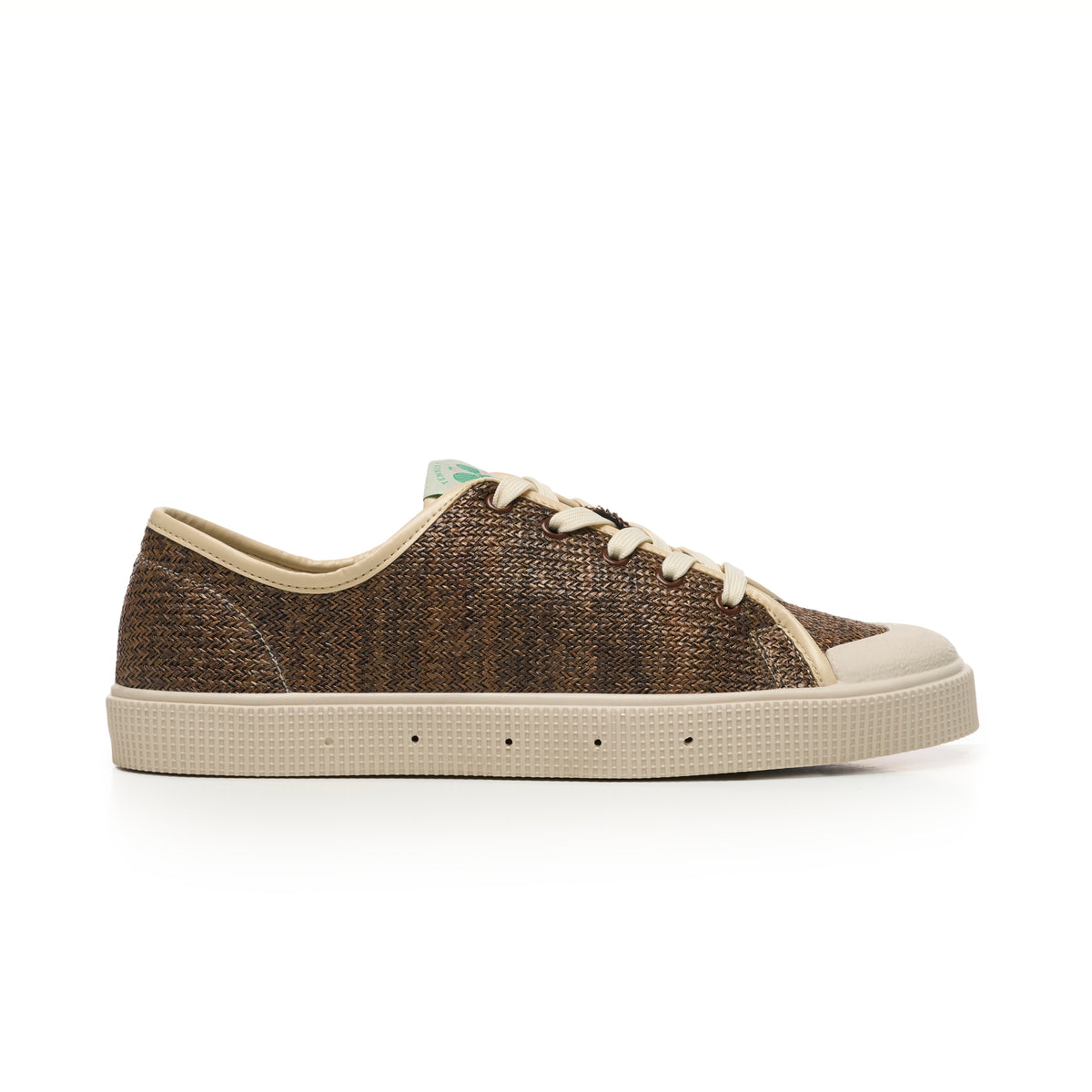 Sanjo STC70 Low Raffia Knitting // Brown