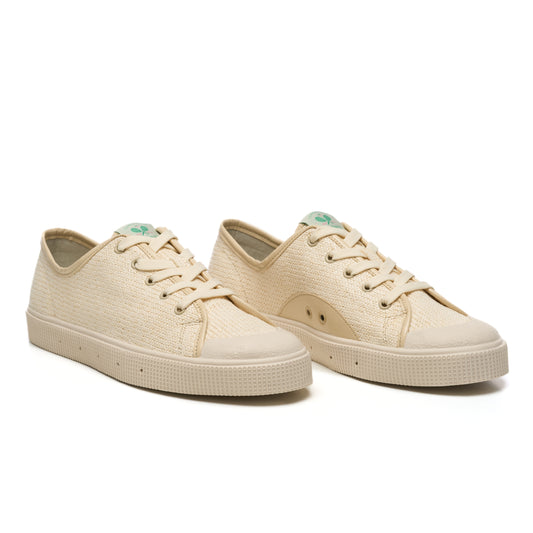 Sanjo STC70 Low Raffia Knitting // Ecru