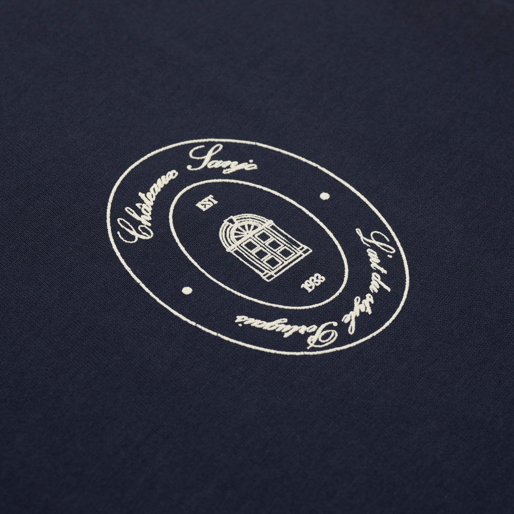 Sanjo Châteaux T-shirt // Navy