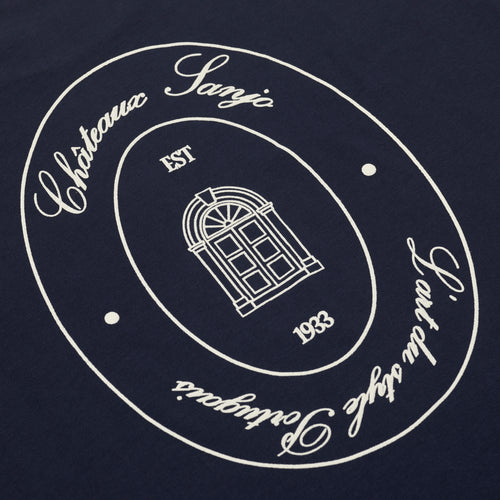 Sanjo Châteaux T-shirt // Navy