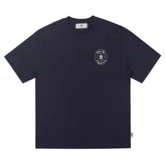 Sanjo Châteaux T-shirt // Navy