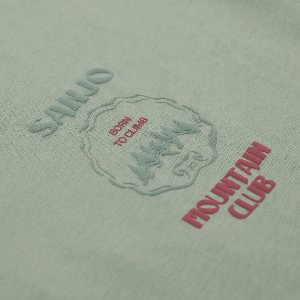 Sanjo Mountain Club T-shirt // Sage
