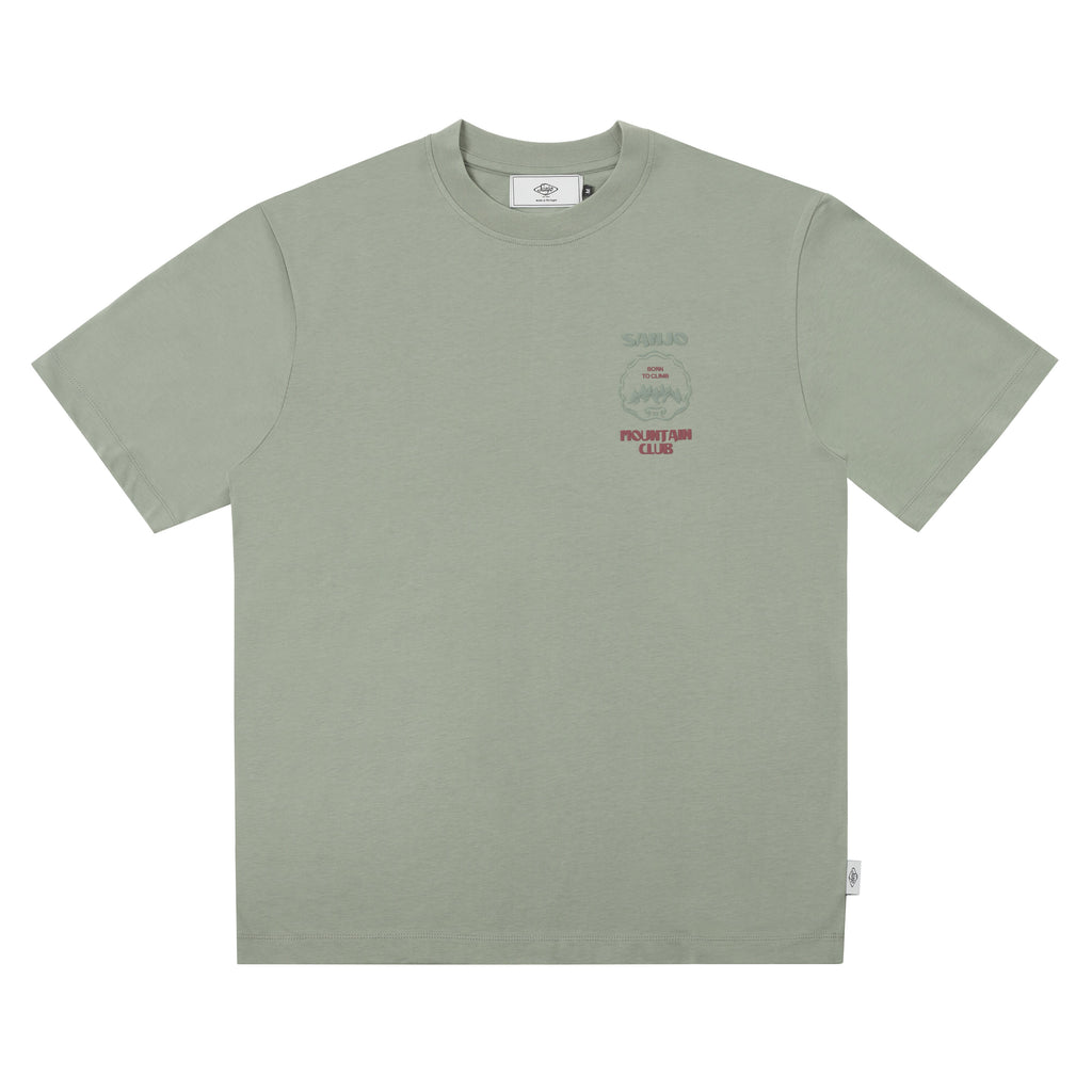 Sanjo Mountain Club T-shirt // Sage