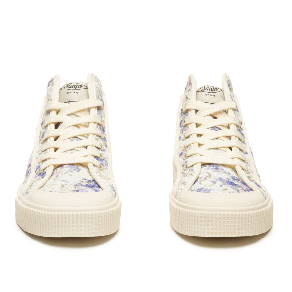 Sanjo K100 Wild Flowers // Ecru Lilac