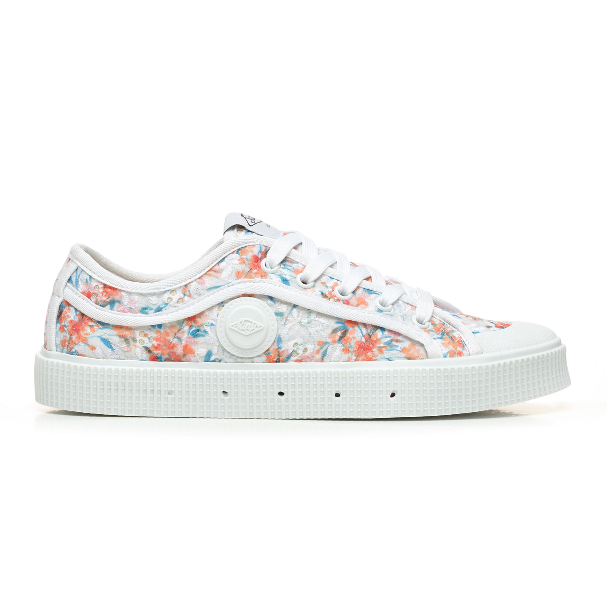 Sanjo K200 Wild Flowers // White Orange