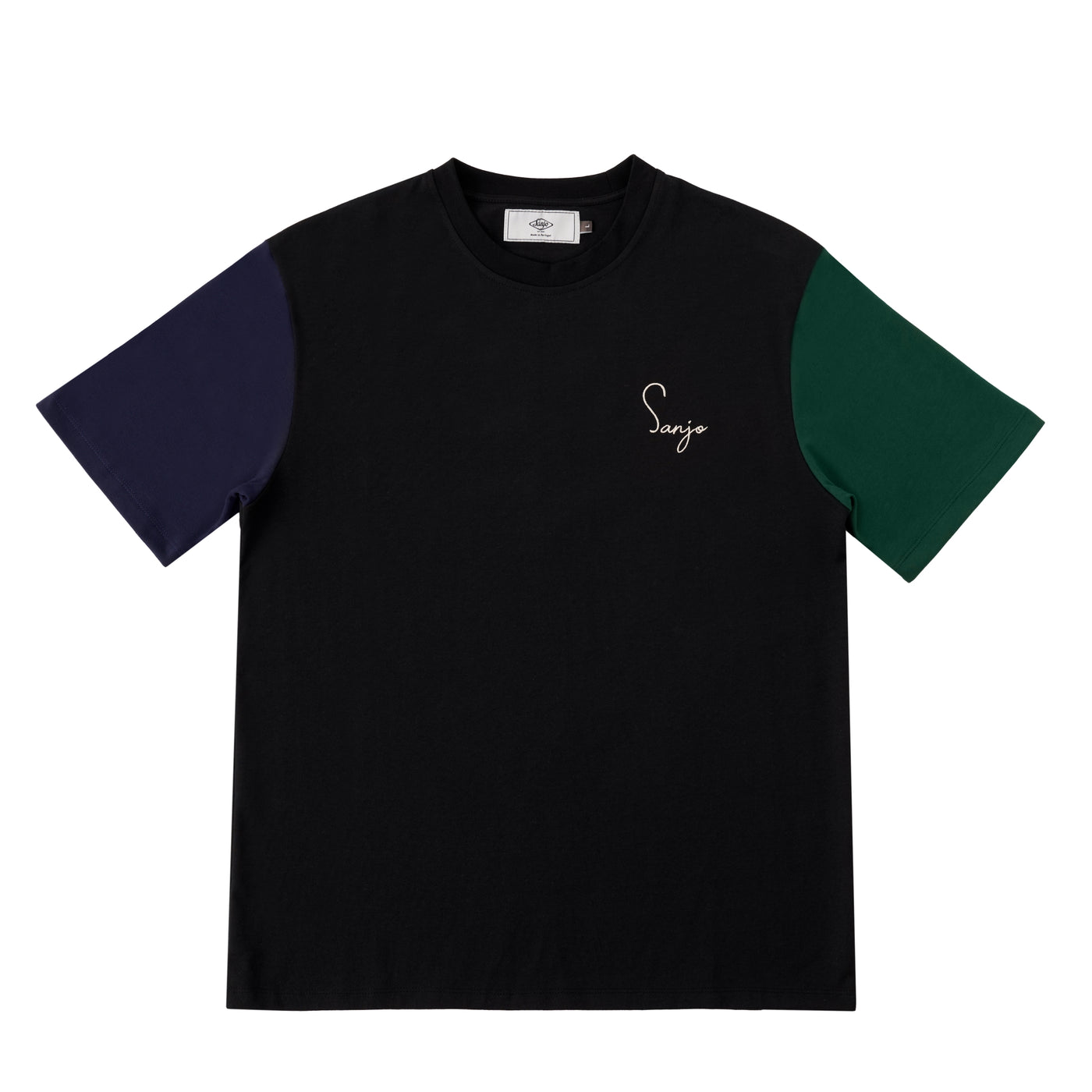 Sanjo 1954 Multicolor T-shirt // Black