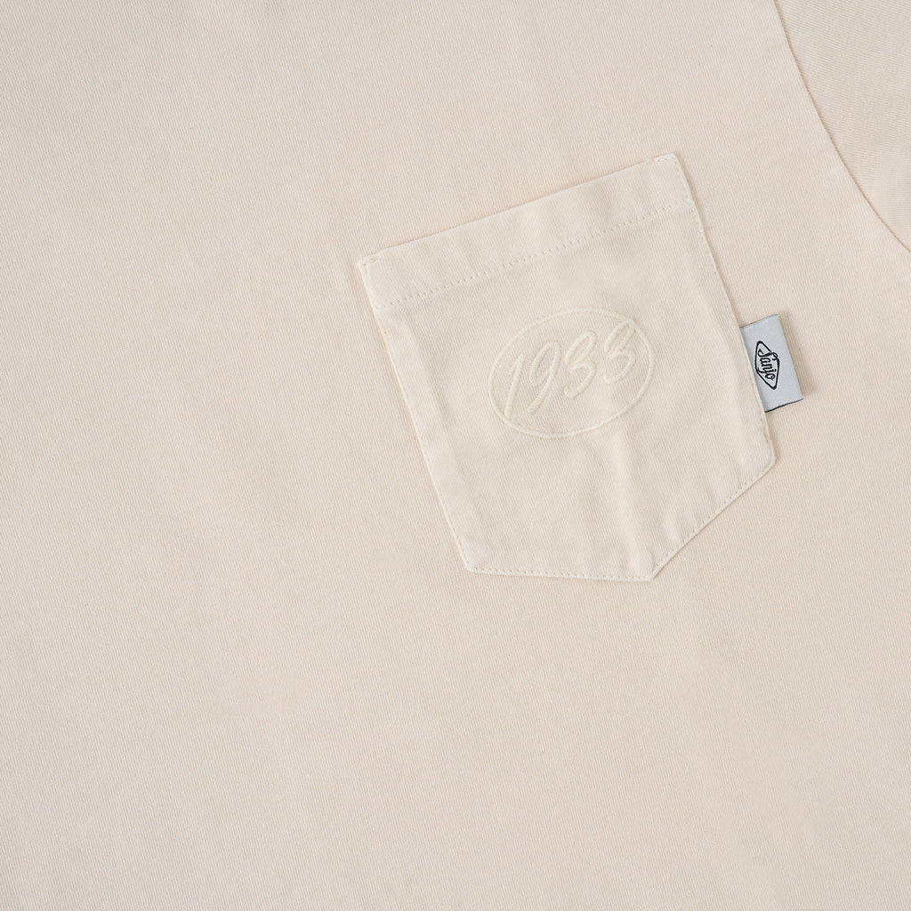 Sanjo 1933 Match Pocket T-shirt // Ecru